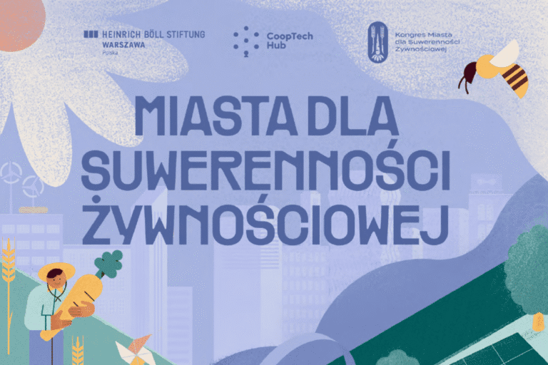 Okładka raportu Miasta dla suwerenności żywnościowej