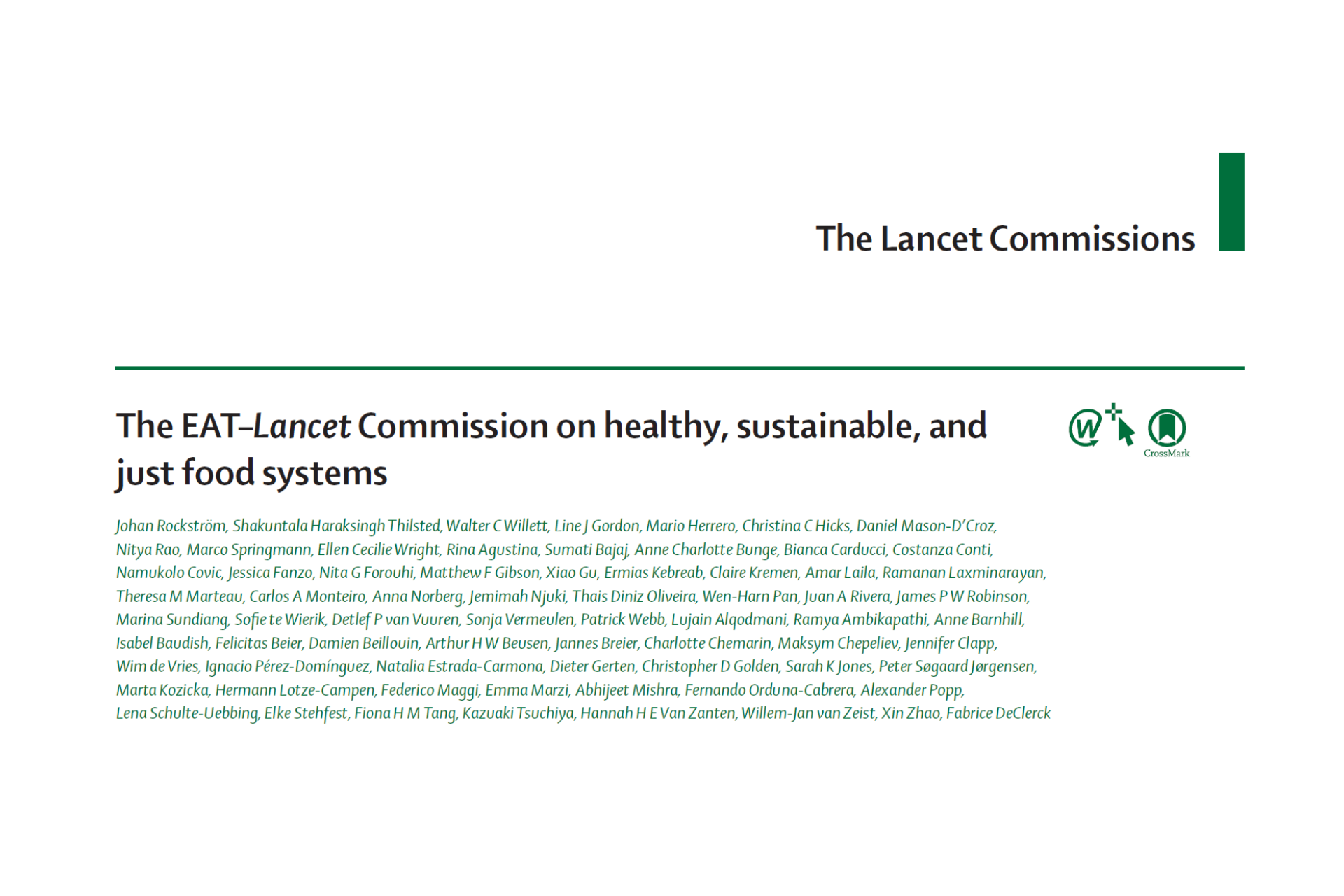 Nowy raport EAT-Lancet 2025