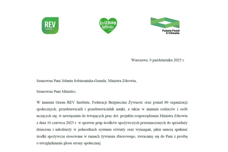 Apel do Ministry Zdrowia