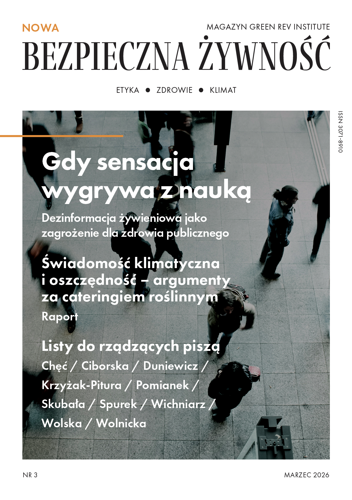 Magazyn Nowa Bezpieczna Żywność Nr 3